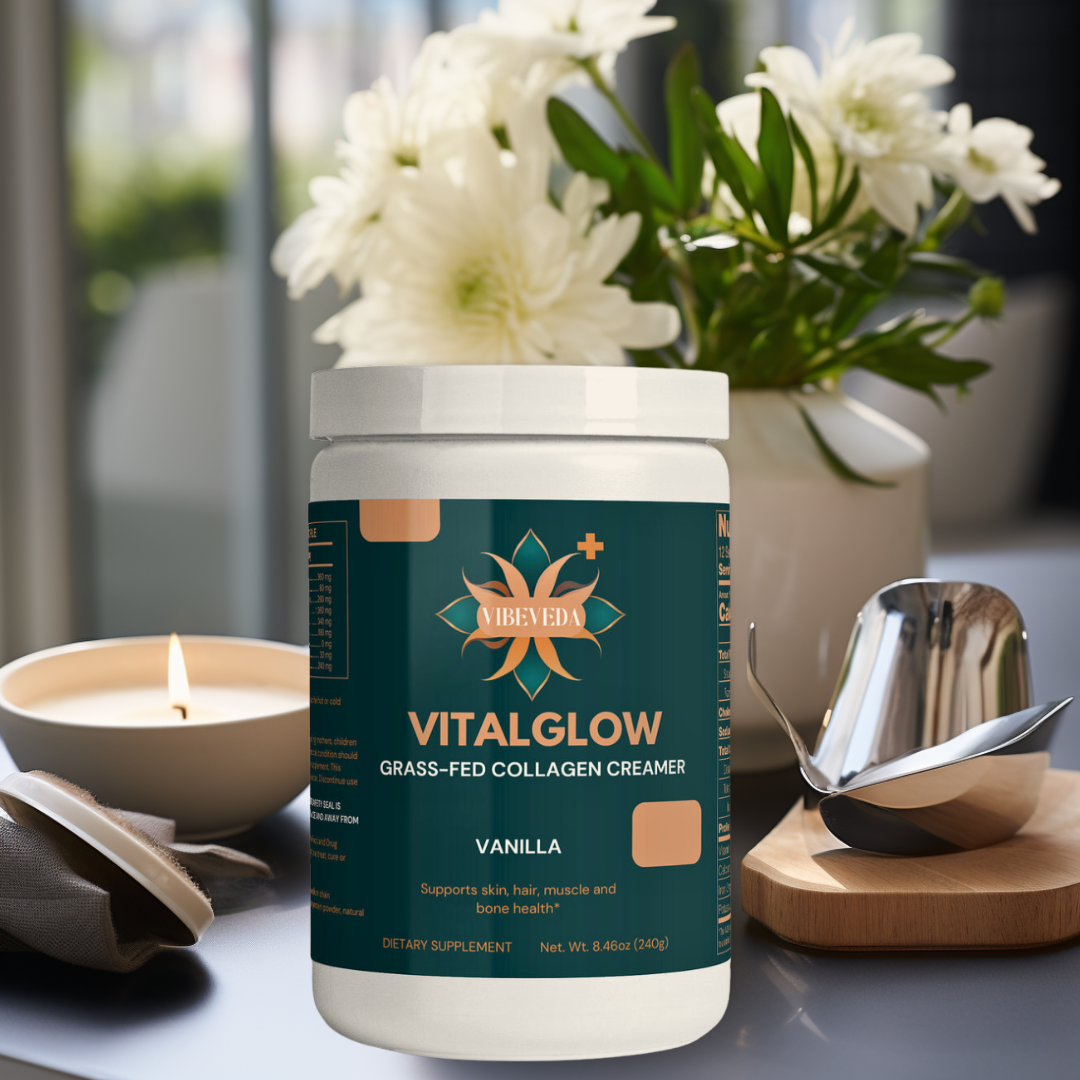 VitalGlow - Grass-Fed Collagen Creamer (Vanilla)