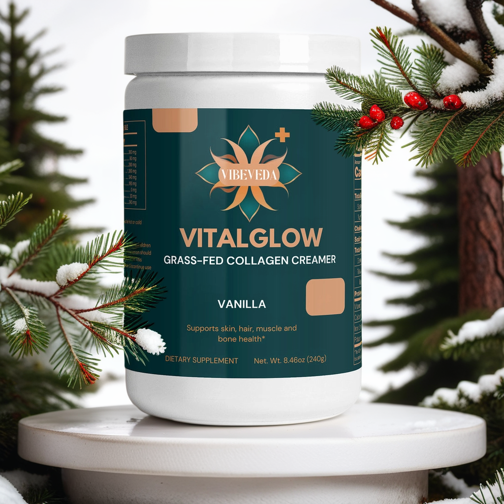 VitalGlow - Grass-Fed Collagen Creamer (Vanilla)