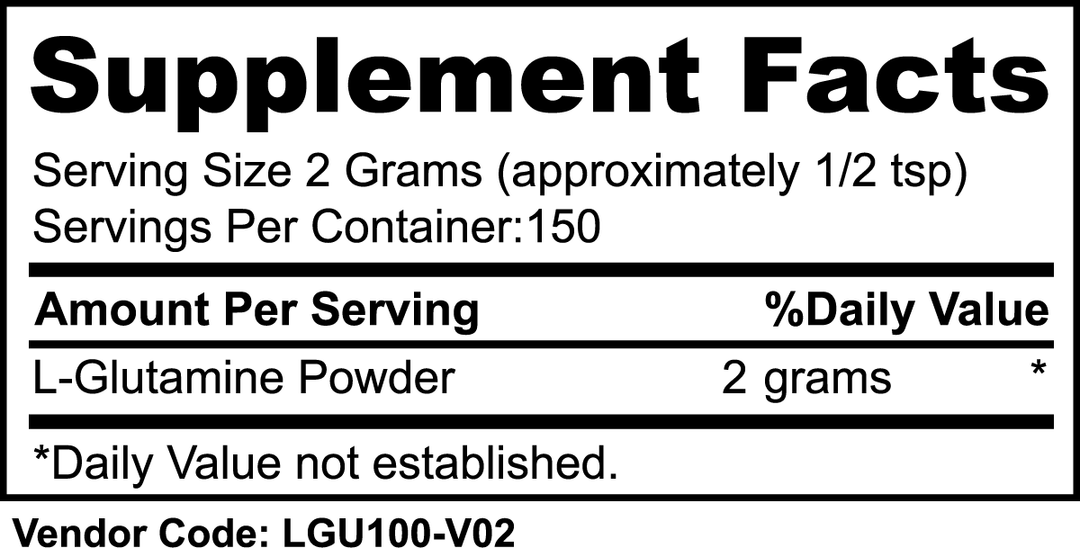 Power Boost L-Glutamine Powder